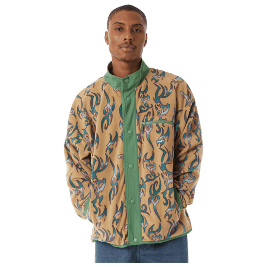 Huf Ανδρικό Jacket Static Polar Fleece
